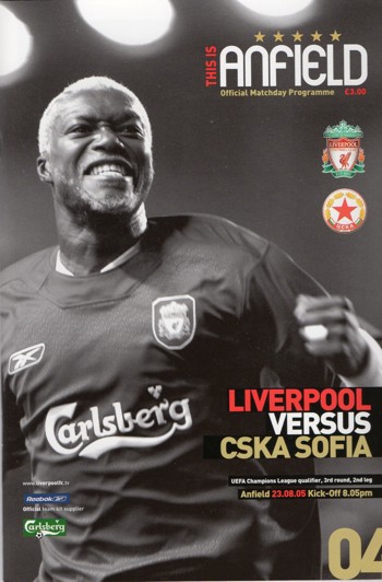Match programme